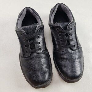 Dr Martens Rockbridge Oxford Shoe Mens 9 Black Leather Lace Up Casual Dress
